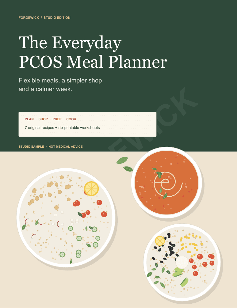 Cover of The Everyday PCOS Meal Planner