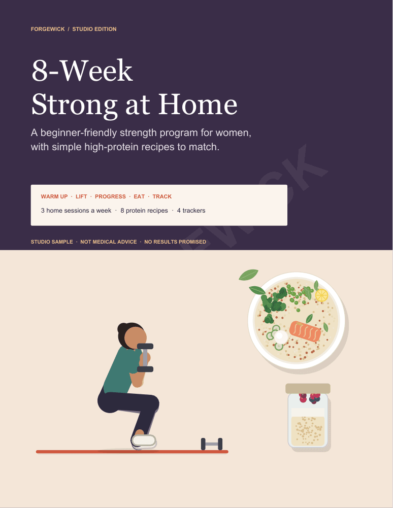 Cover of 8-Week Strong at Home